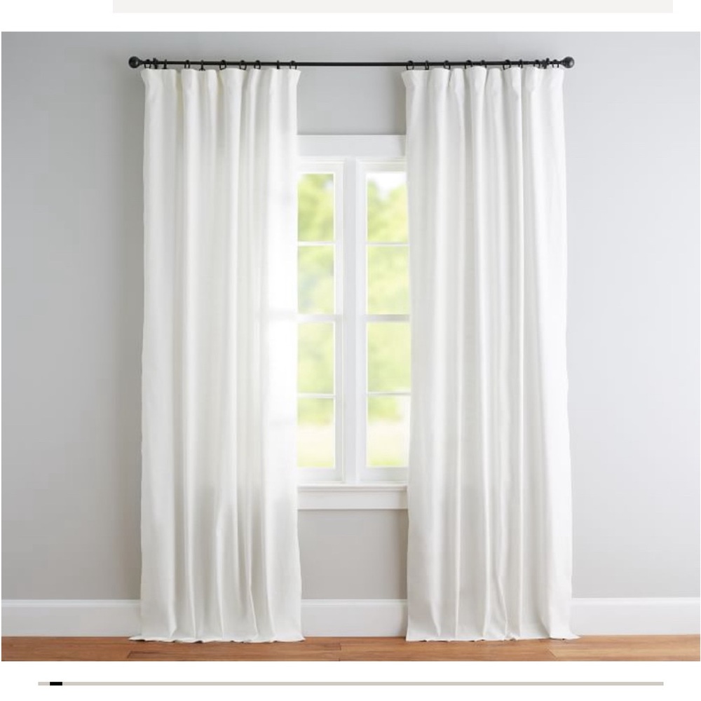Pottery Barn Emery Drapes (Ivory)